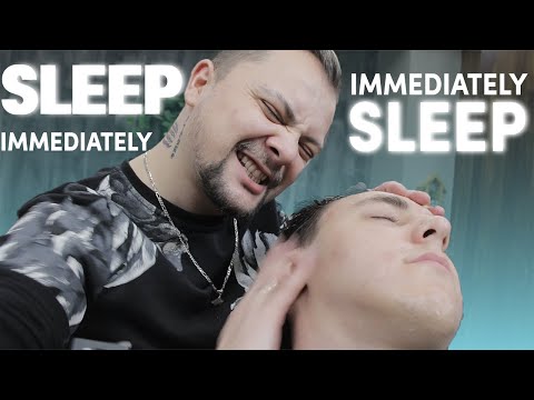 The PERFECT Sleep | Traditional Turkish Barber Massage, Head Massage