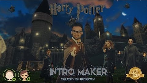 Harry Potter Movie intro Maker - After Effect Template
