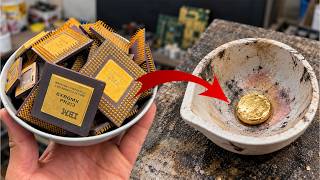 Ceramic CPU Gold Recovery | Turning Old CPUs into Pure Gold