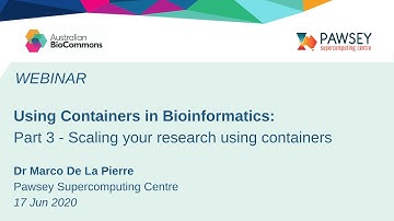 Using containers in bioinformatics: Scaling your research with containers (Part 3)