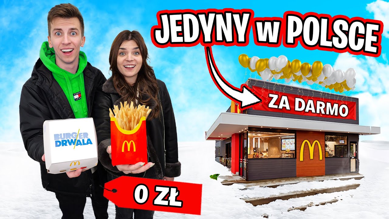 SPRAWDZAMY JEDYNY DARMOWY McDonald's w POLSCE!