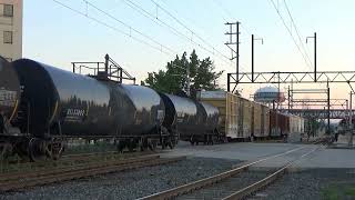 20200629 June 29 2020 CSX C746 arriving at SEPTA Lansdale Station in Lansdale PA