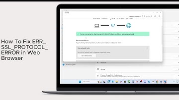 How To Fix ERR_SSL_PROTOCOL_ERROR in Web Browser