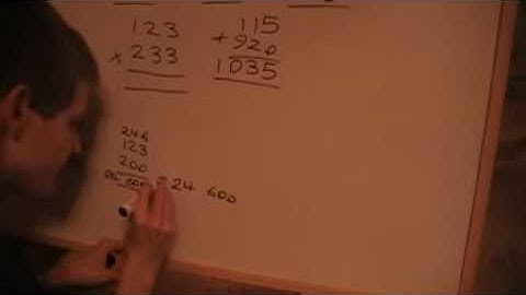 multiplying large numbers method 1
