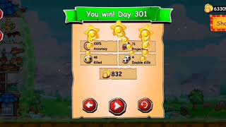 The Catapult 2 Spring Day 301 - Day 302 new enemy rocket launcher Zeppelin and new skill Bombardment screenshot 2