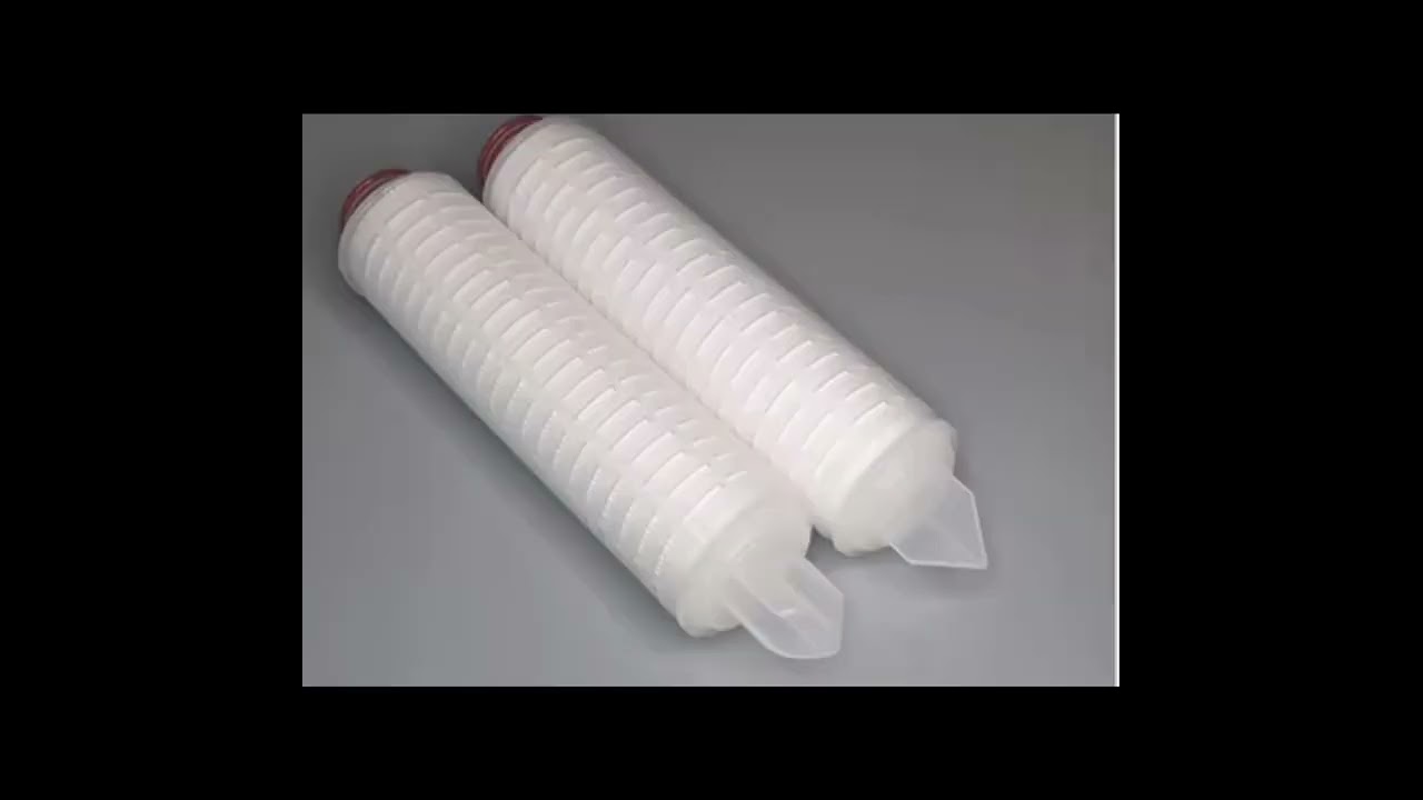 Microporous pleated filter cartridges, custom sizes available!