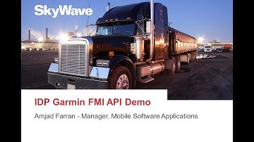 GarminFMI Demo