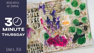 30 Minute Thursday - deconstructed abstract flowers - 6.3.26