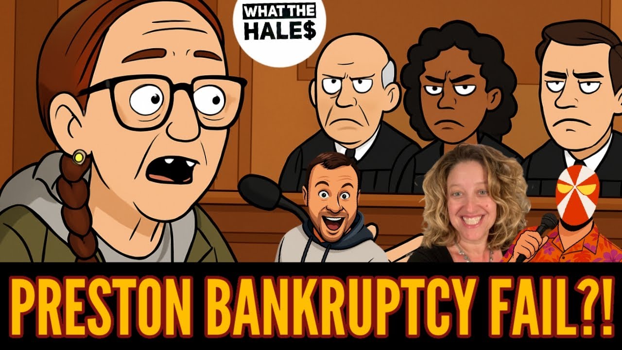 LIVE! Preston BANKRUPTCY FAIL?! MORE PROBLEMS?! Anti Hale$ WORSENS?! @WhatTheHales Case- W Megan Fox
