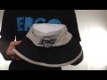 Kings 'COLOR-BLOCK BUCKET' White-Grey-Black Hat by Mitchell and Ness
