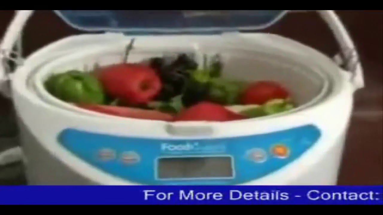 Cuisine Clean Fruit and Vegetable Washer oZone Review YouTube