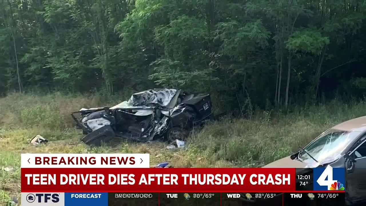 Teen driver dies days after crash - YouTube