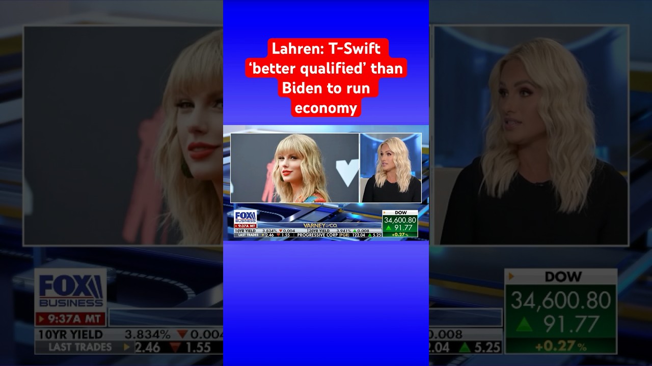 Tomi Lahren: Taylor Swift is ‘better qualified’ to run US economy than Biden #shorts