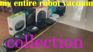 special video for 200 subscribers! my entire collection of robot vacuums