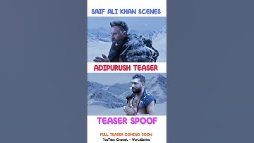 Adipurush Trailer Spoof | Adipurush Vfx breakdown | World2shine | Divyanshu Bharti