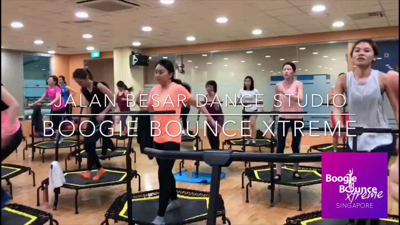 Rebounding Class Fun in a rebounding class | Random routine by Felicia Kaw - YouTube