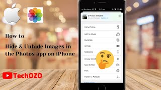 How to Hide & Unhide Images in the Photos app on iPhone iOS 13 - TechOZO screenshot 5