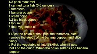 Macaroni with Tuna Fish