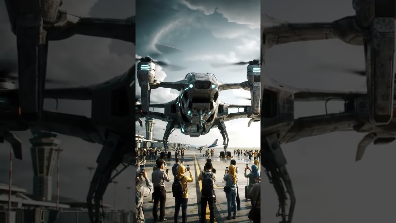 Massive Military Drone Spotted in Action 