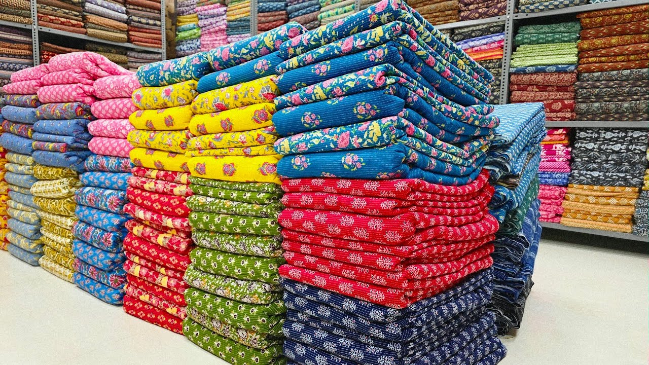मात्र 17 रुपए से // Fabric manufacturer in surat, Suit Wholesale market in surat,wholesale fabric.