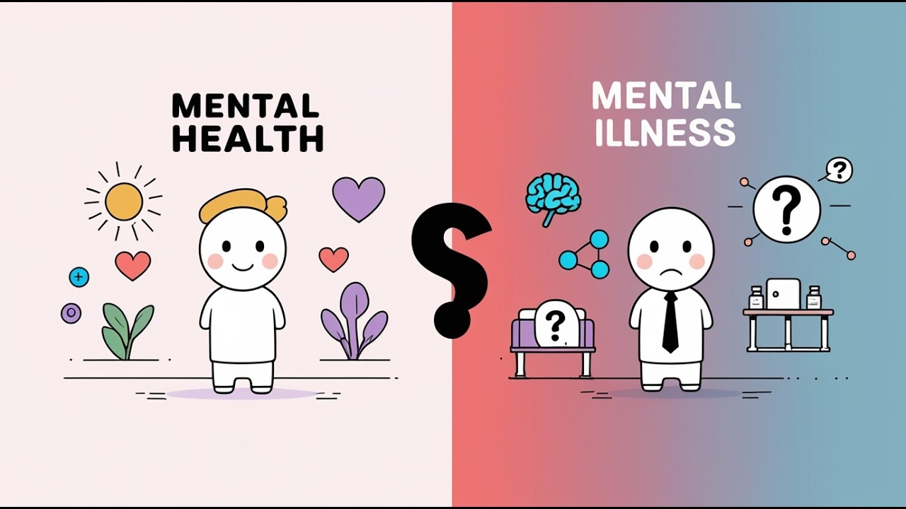 Mental Health vs Mental Illness: What Most People Don't Know - YouTube