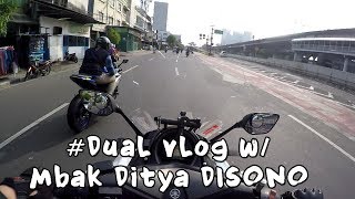 Riding pake N-Maxnya Pengawal Ambulan (DUAL VLOG w/ MBAK DITYADISINI)