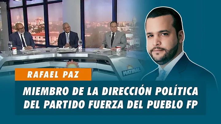 Rafael Paz, Miembro de la direccin poltica del par...