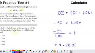 SAT Practice Test #1, Section #4, Problem #10