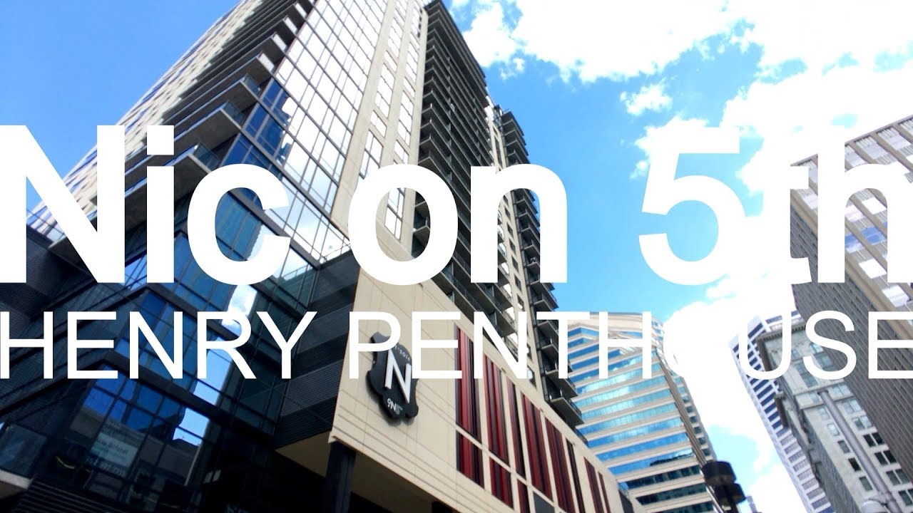 Moving to Minneapolis? Check out this skyway connected penthouse at Nic on 5th!