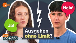 Die Ganze Nacht Party? Brauchen Jugendliche Grenzen Beim Ausgehen? Logo No.front Schüler-Debatte