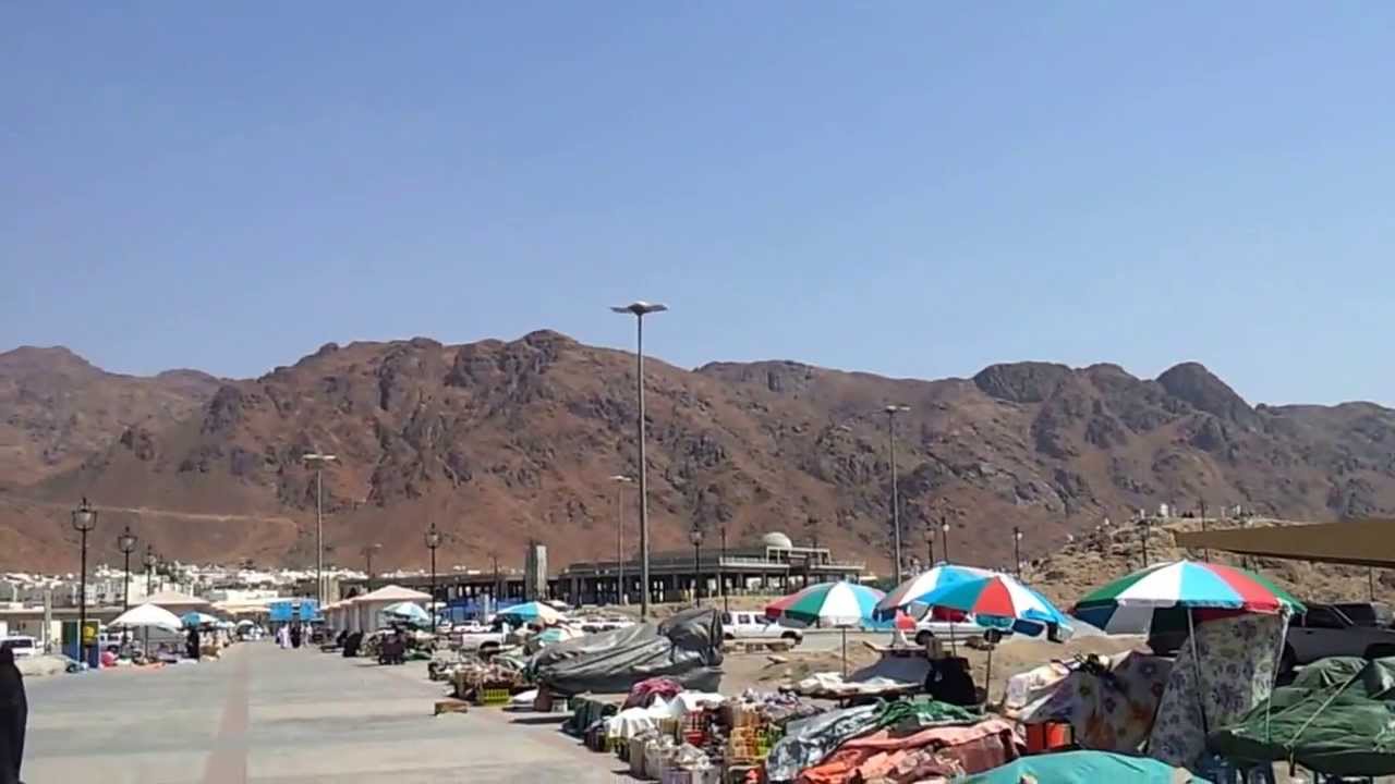 Panoramic view of the Mountains of Uhad in Medina Suburbs YouTube