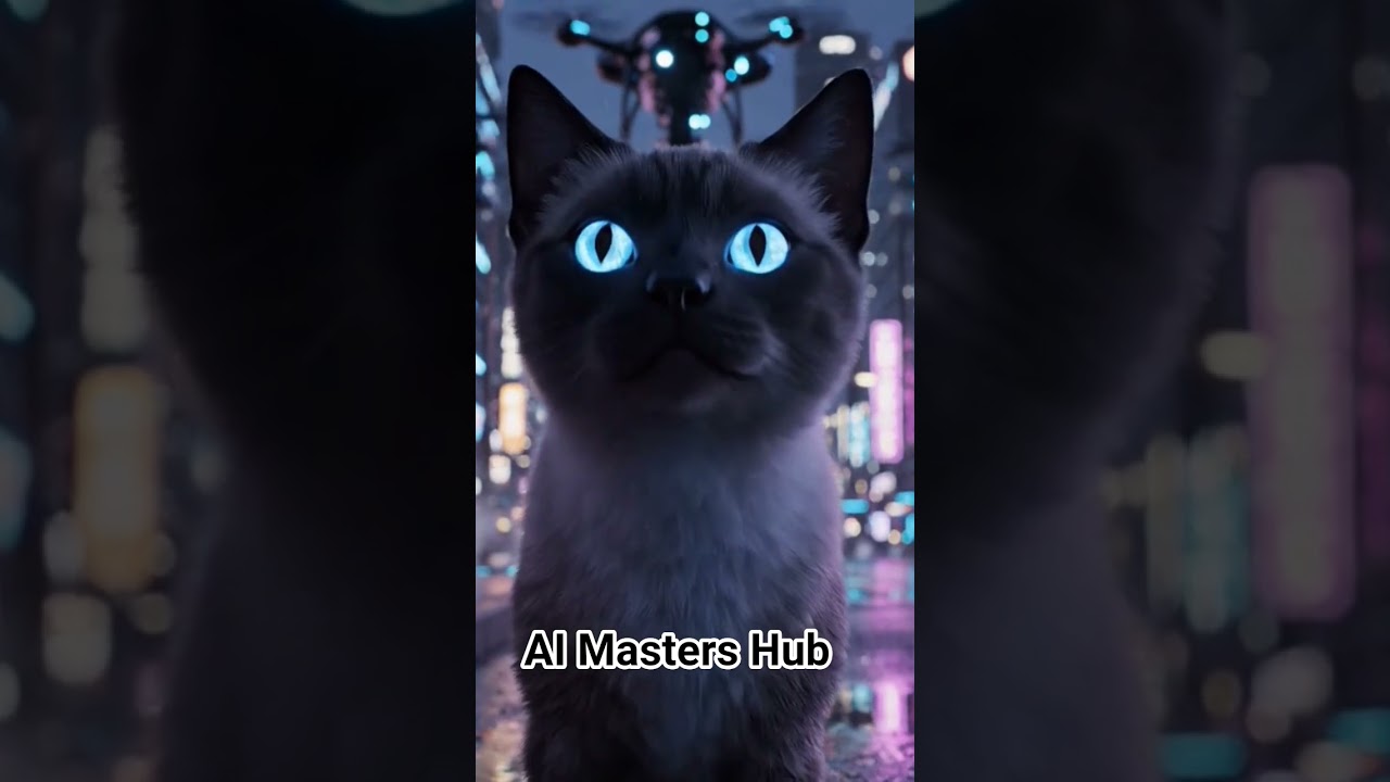 in 2030 cats and building 