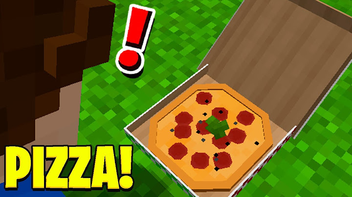 Jeg Lever Af Pizza I Minecraft!