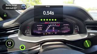 **2020 Audi SQ7 | Launch Control & 0-60 Time with Leistune ECU Tune**