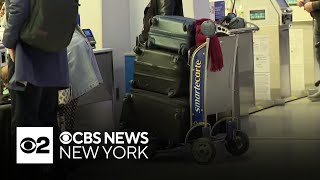 Travelers at Newark Airport growing weary over canceled flights