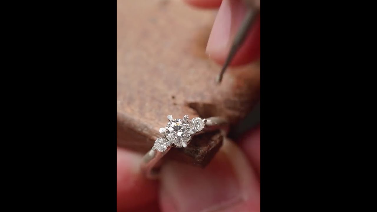 R055 Handmade Engagement Ring YouTube
