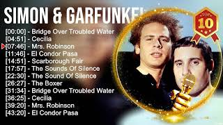 Simon \& Garfunkel 2023 MIX ~ Top 10 Best Songs ~ Greatest Hits ~ Full Album