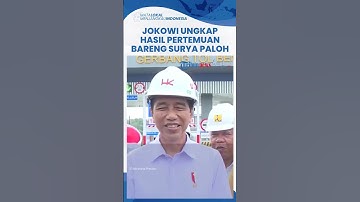 Presiden Jokowi Beberkan Hasil Pertemuan Bareng Ketum Nasdem Surya Paloh, Akui Bahas Pemilu 2024