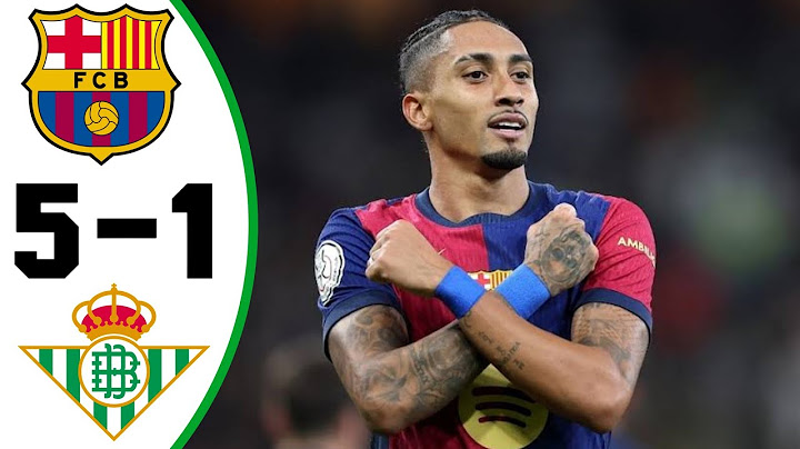 Barcelona vs Real Betis 5-1 | Extended Highlights and all Goals- 2025 HD