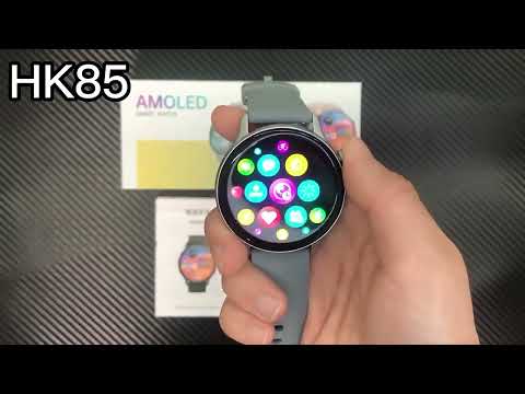 Смарт-годинник водонепроникний з екраном AMOLED, видео 1