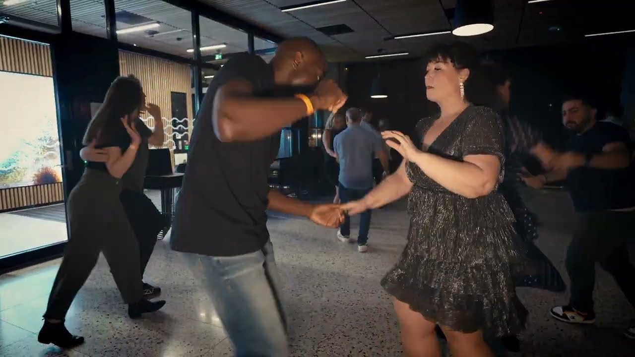 Ian Bogere and Cecilie Rathem - Salsa at Hot Winter Dance in Bergen