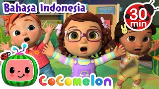 Membuat Wajah Lucu | CoComelon | Kartun dan Lagu Anak | Moonbug Kids Indonesia | Nursery Rhymes