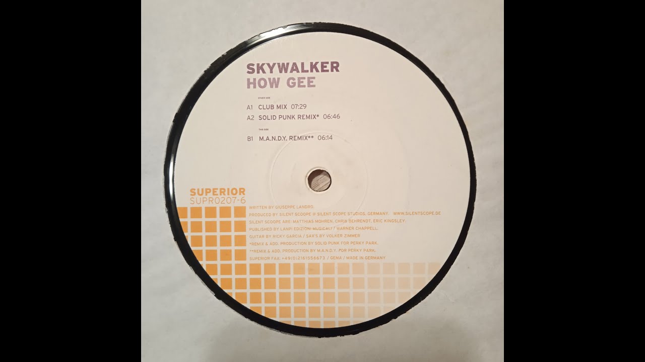 Skywalker – How Gee (M.A.N.D.Y. Remix)