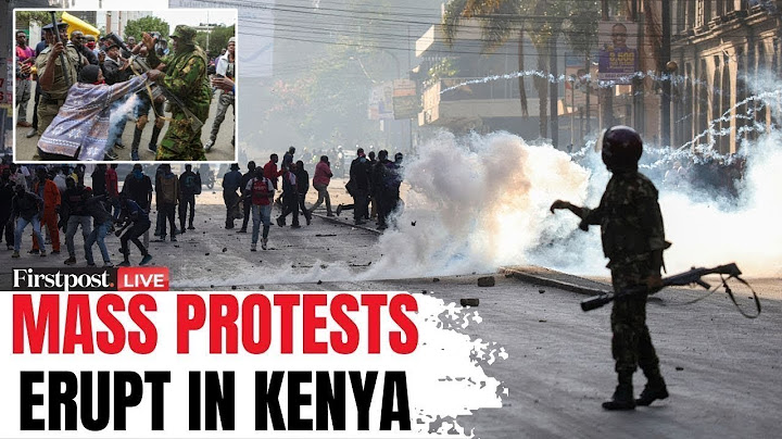 Kenya Protests LIVE: Violence Erupts as Protests Intensify in Kenyan Capital | Saba Saba Protests
