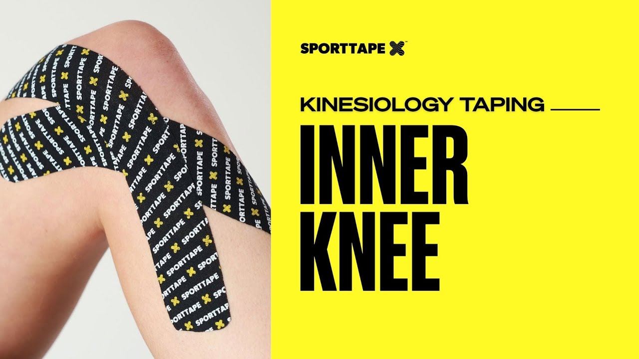 Kinesiology Tape for MCL & Medial Knee Support - YouTube