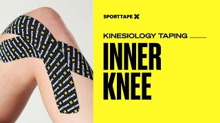 How to Tape Inner Knee Pain | Kinesiology Tape for MCL & Medial Knee Support