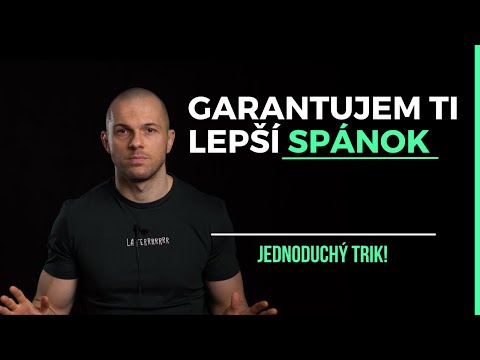 Video: 6 spôsobov, ako lepšie spať