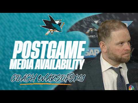 Postgame vs VGK (1/11): Warsofsky