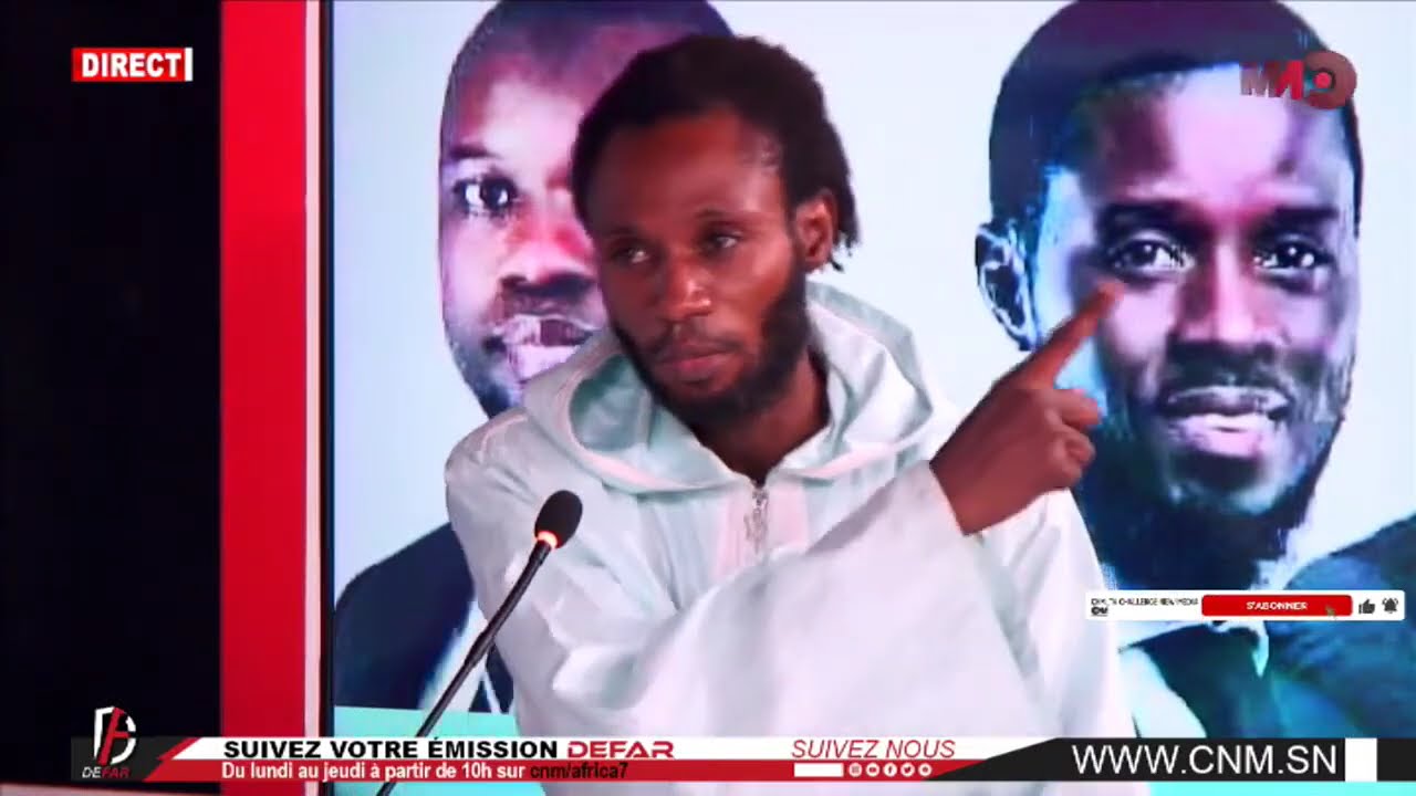 😱Kawtef  : Keunzeun réagit sur le plateau et choque gravement Tounkara 