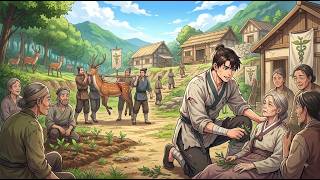 Reborn As A DYING Doctor In A FAMINE Village, He Hunts Deer, Saves His Wife & Builds An EMPIRE!